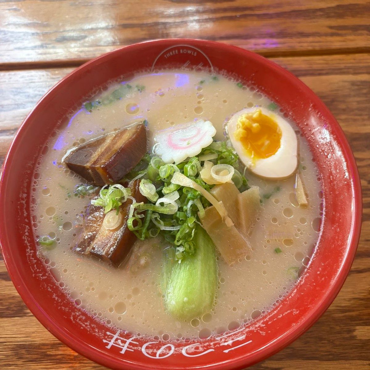 Tonkotsu Shoyu Ramen.