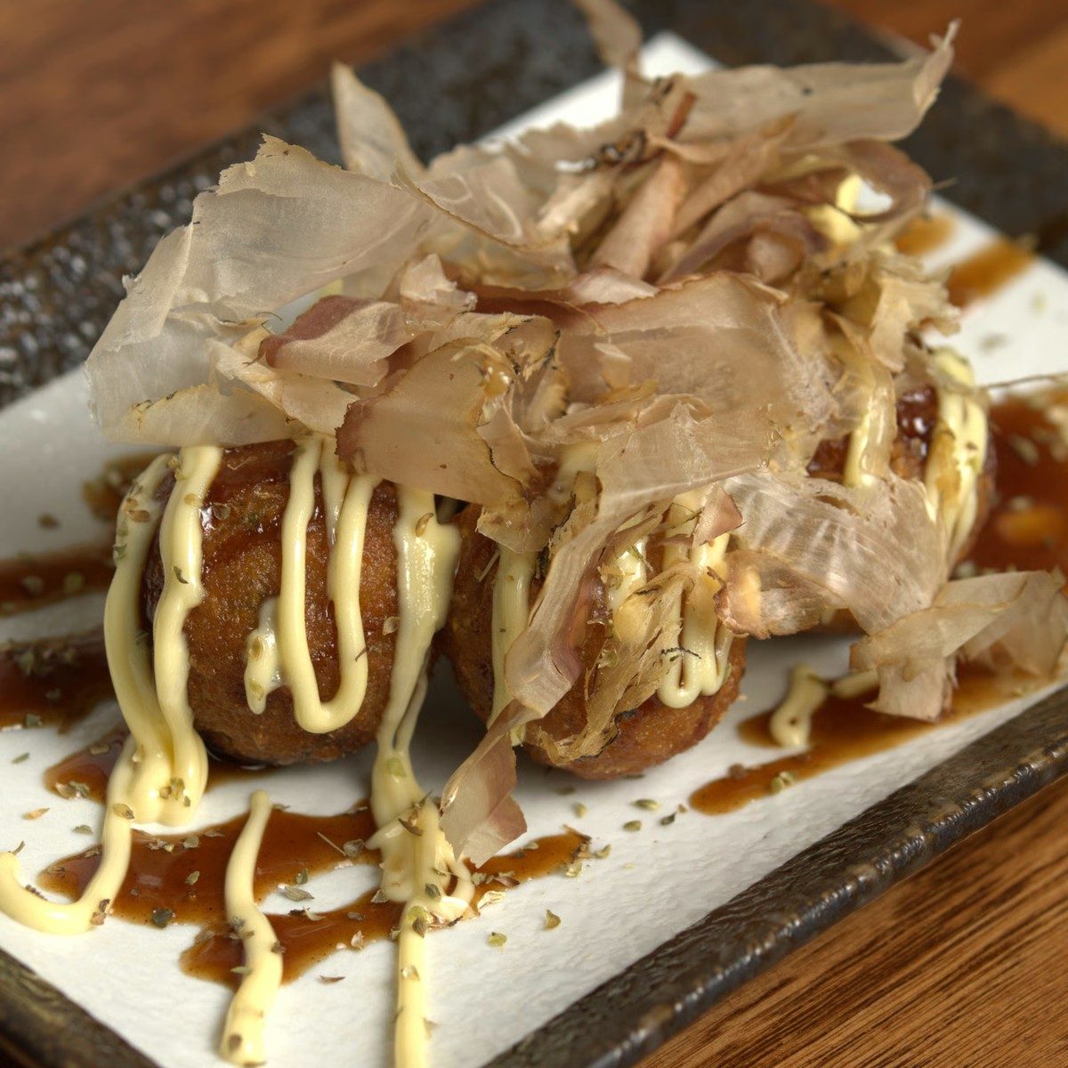Takoyaki.