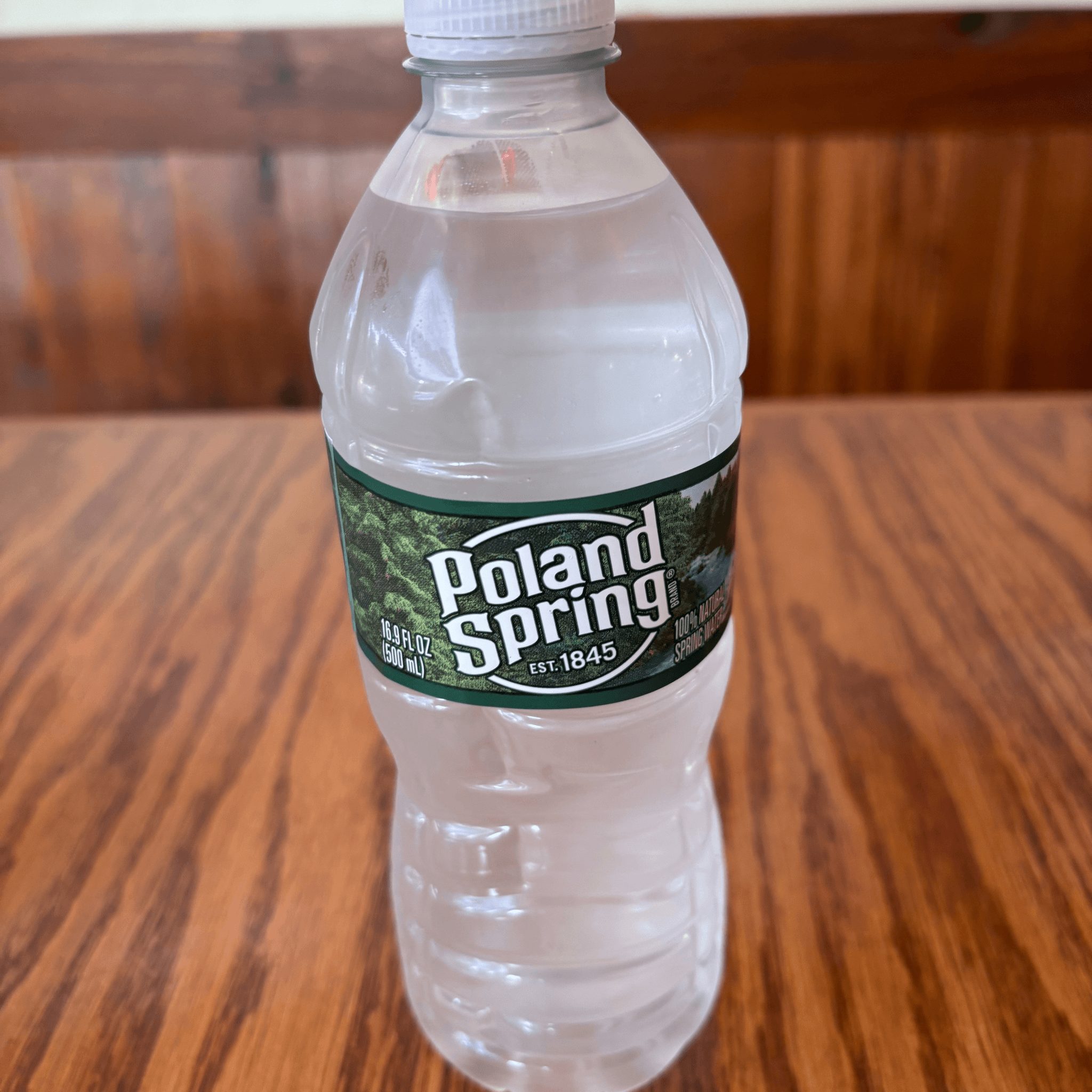 Bottle of Water.