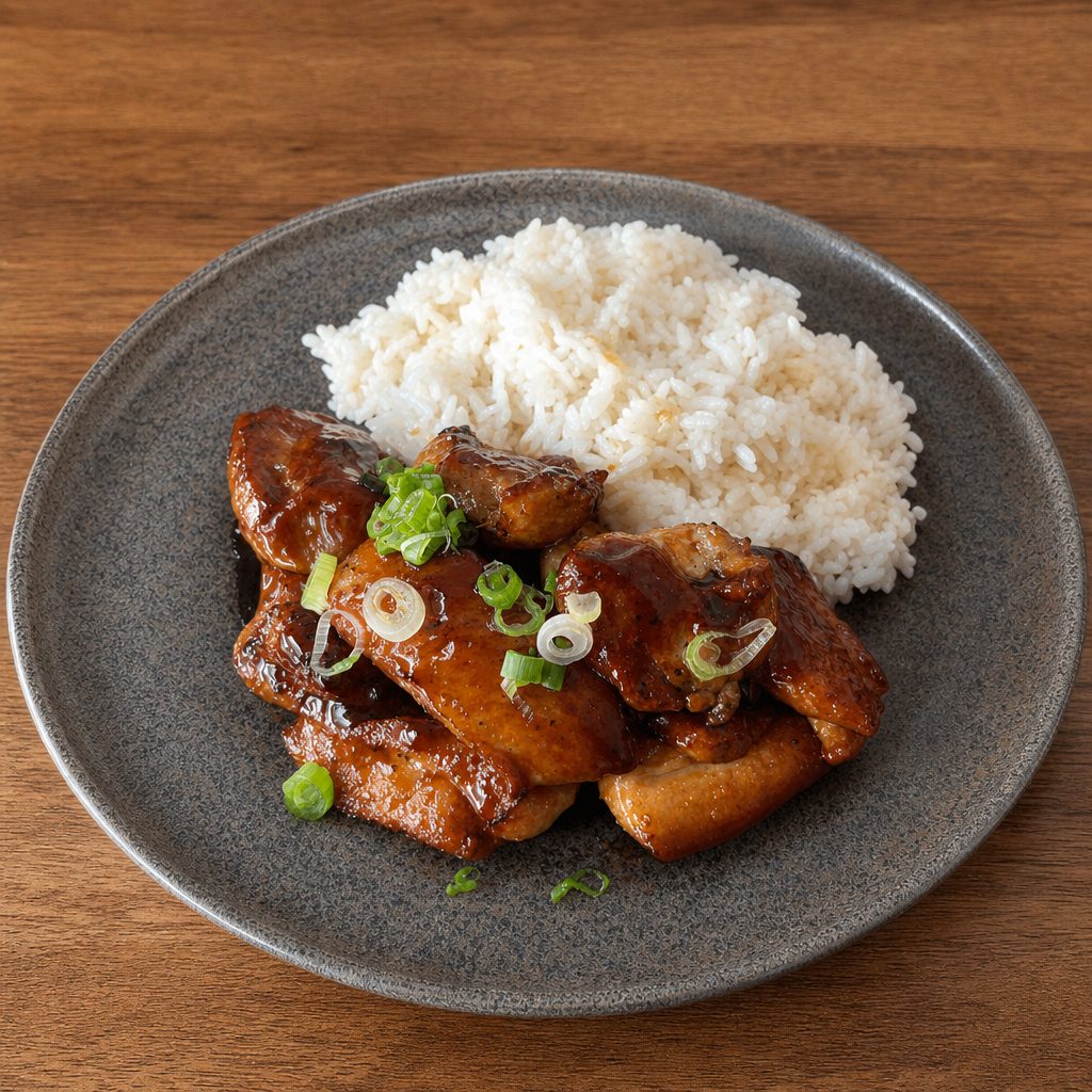 Chicken Teriyaki Platter.