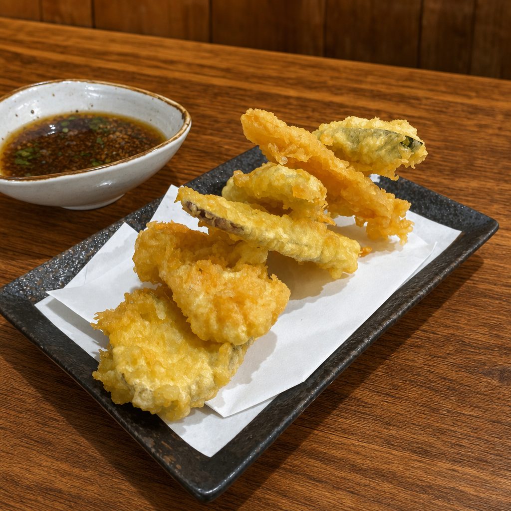 Vegetable Tempura.