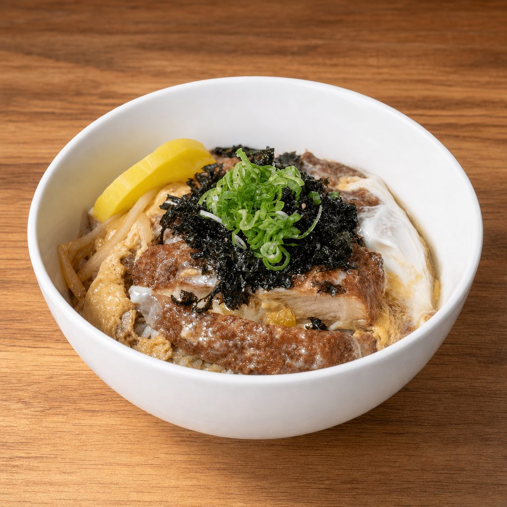 Pork or Chicken Katsu Don.