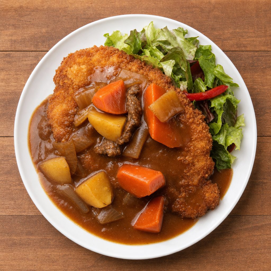 Katsu Curry (Pork or Chicken) Platter.