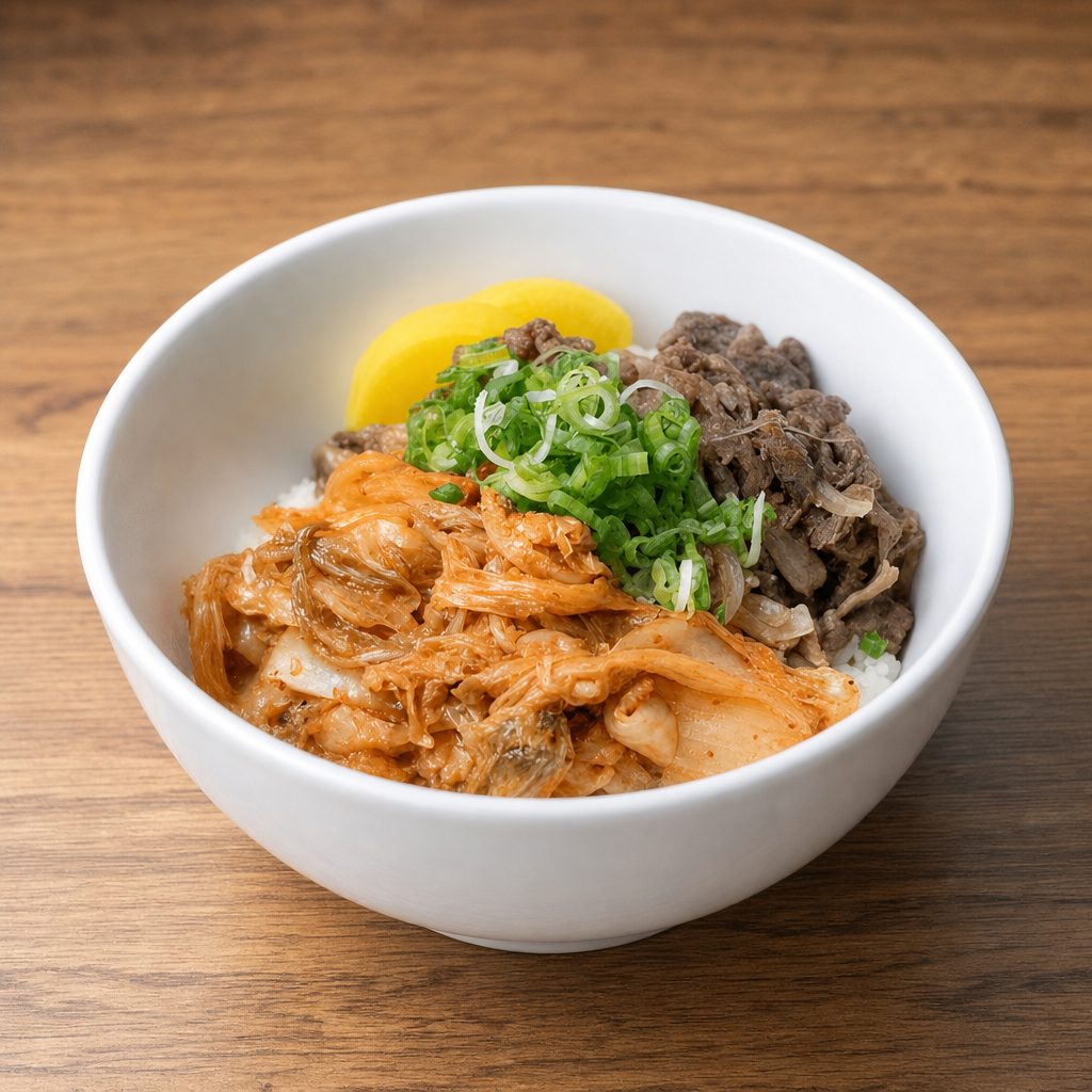 Beef Kimchi Don.
