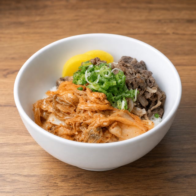 Beef Kimchi Don.