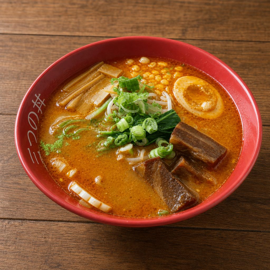 Spicy Miso Ramen.