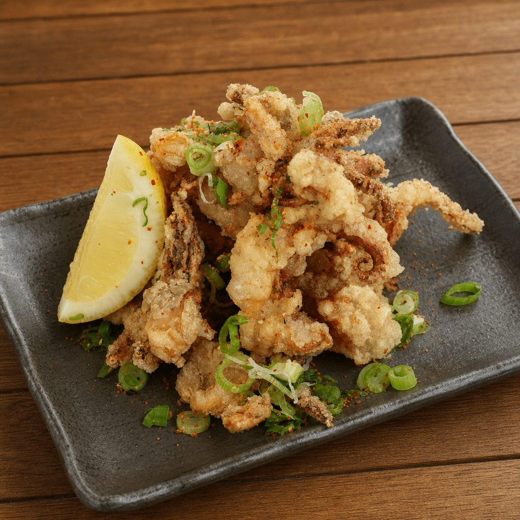 Ika Geso Karaage.