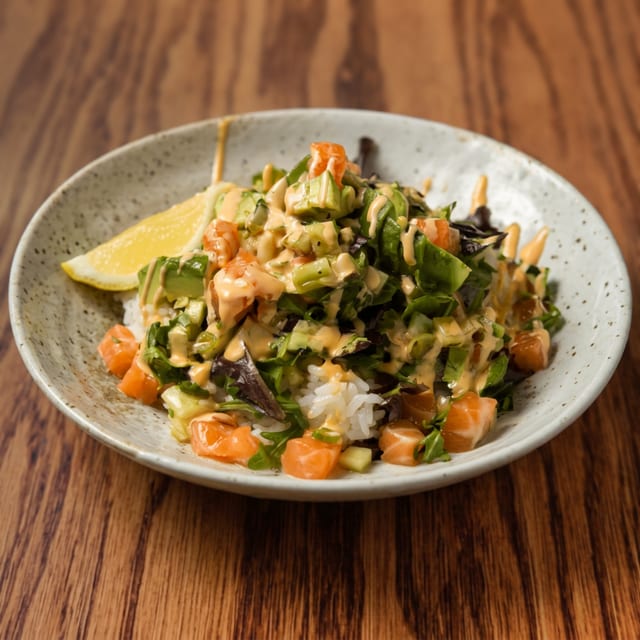 Salmon Poke Bowl.