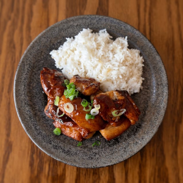 Chicken Teriyaki Platter.