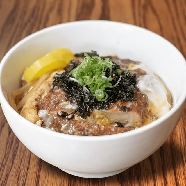 Pork or Chicken Katsu Don.