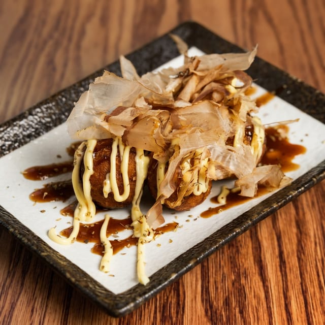 Takoyaki.